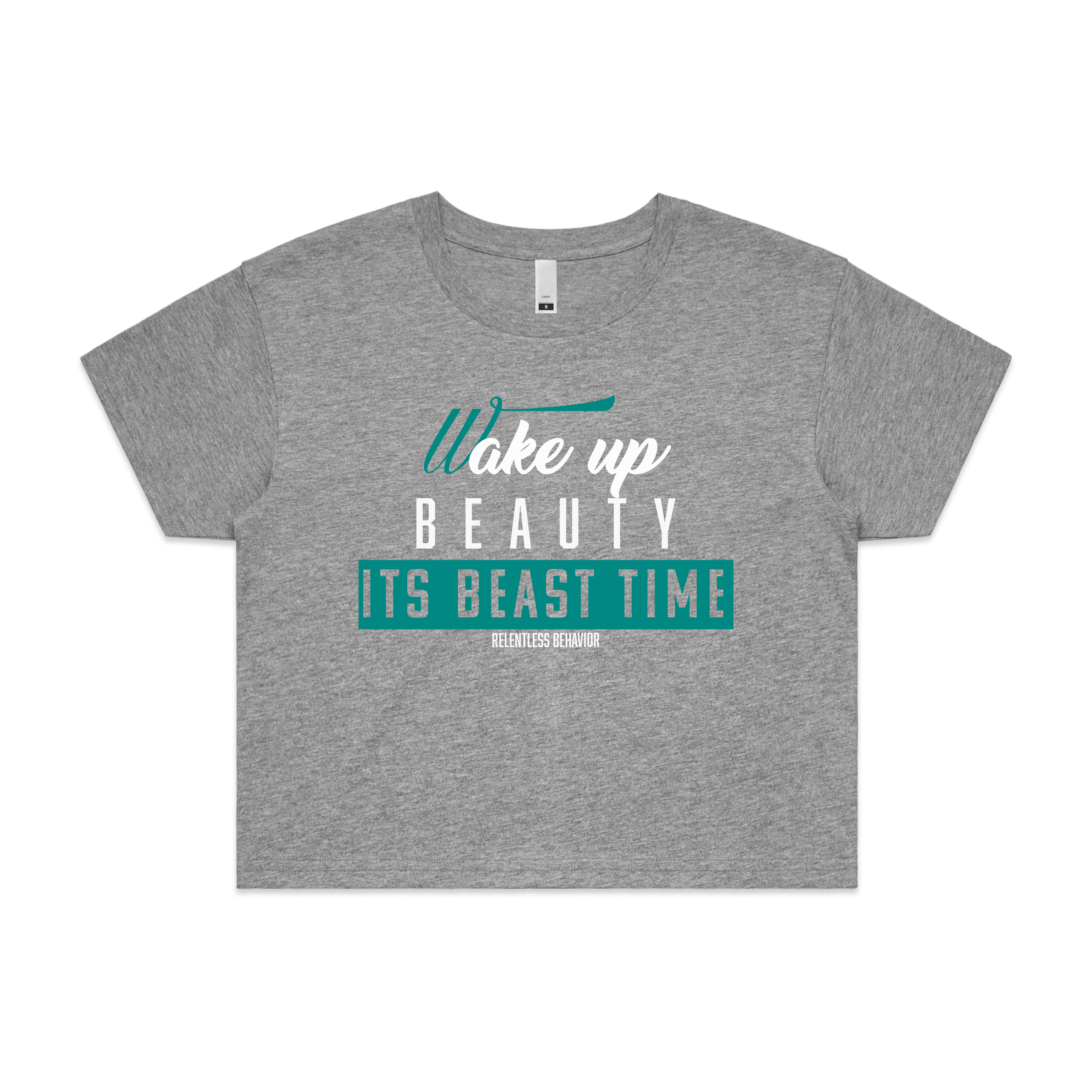 Beast Time Crop Tee