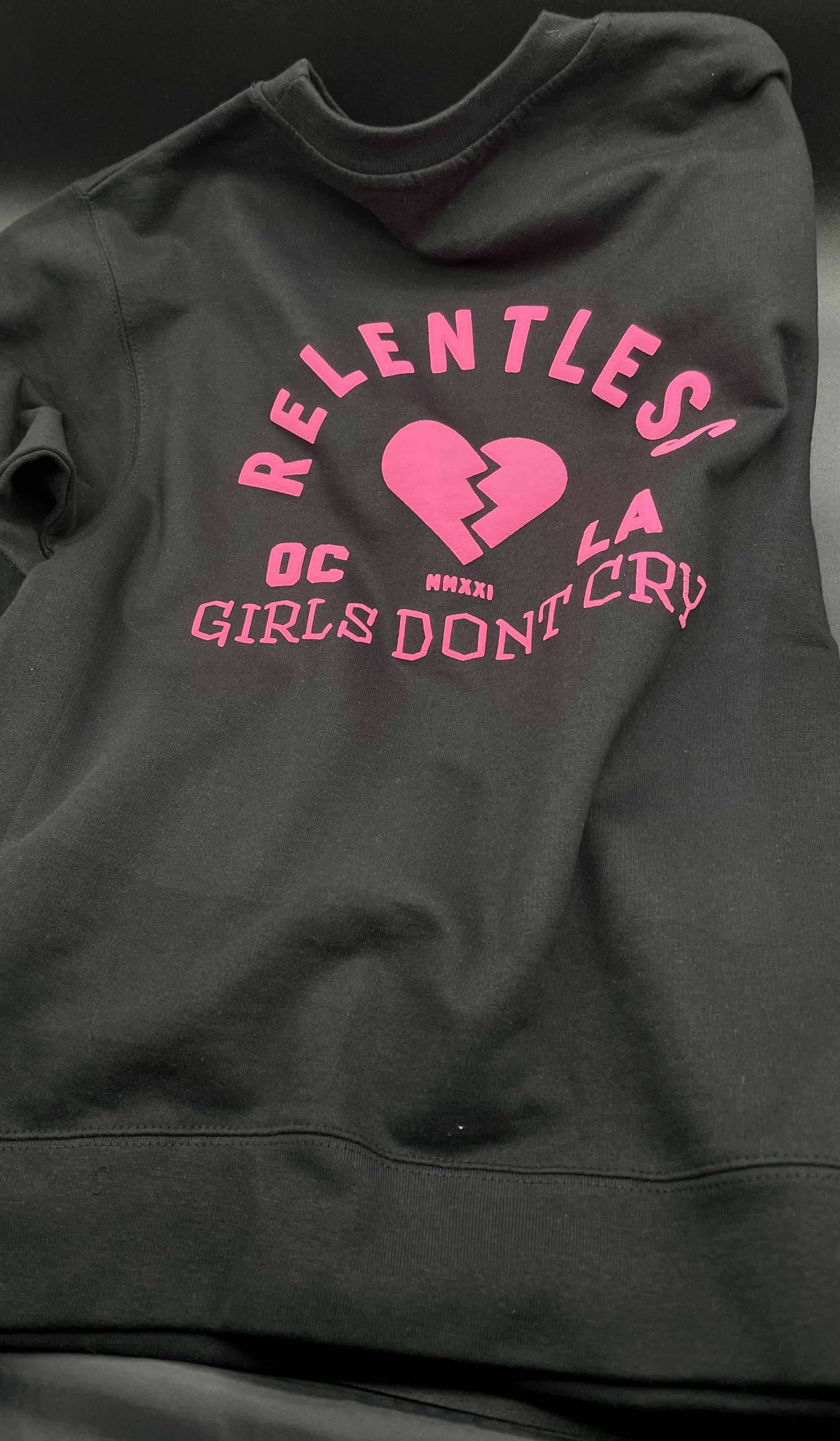 GIRLS DONT CRY CREWNECK SWEATSHIRT