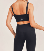 Load image into Gallery viewer, Paneled Double-Layer Sports Bra
