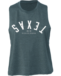 Upturned Texas Crop Tank New